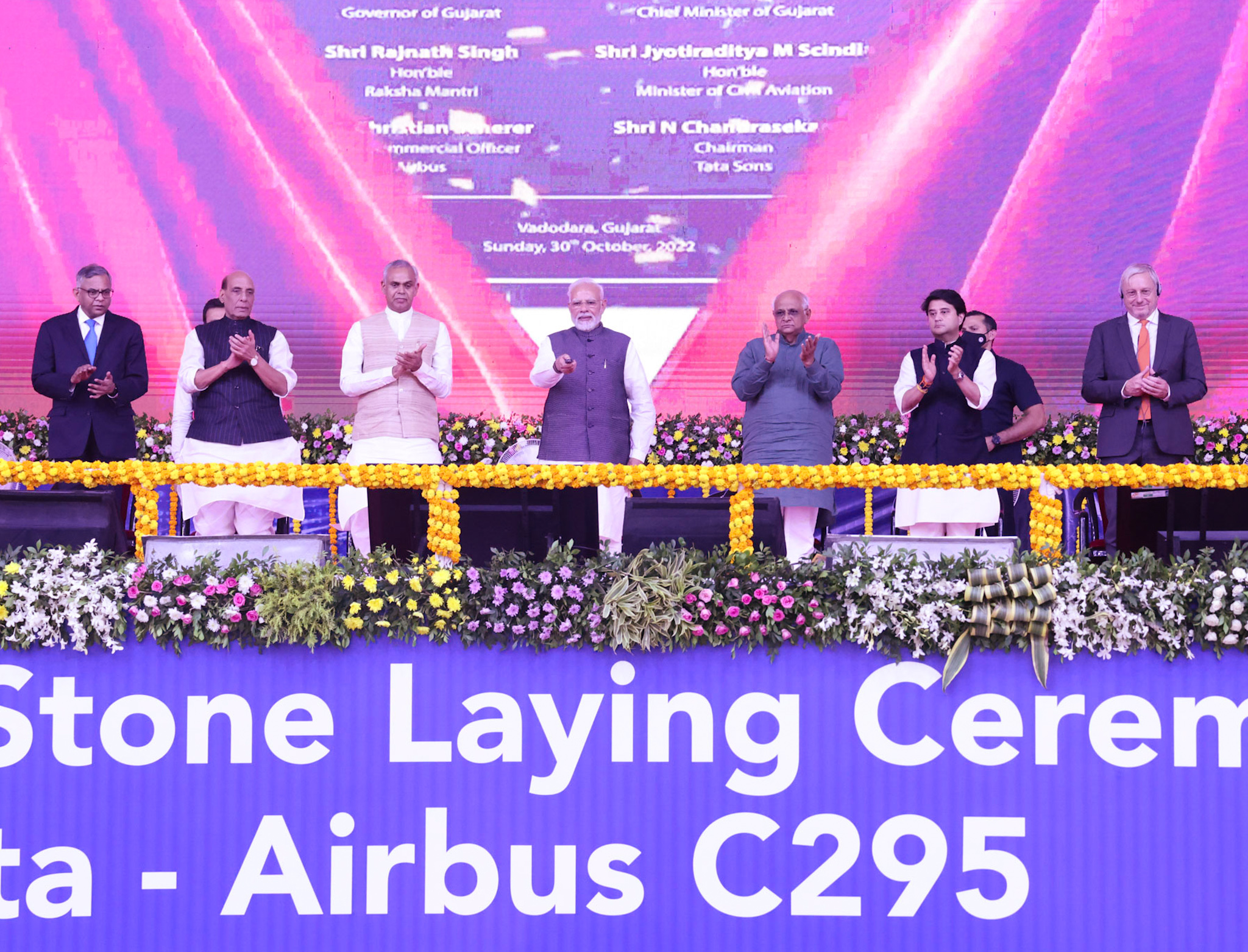 PM Lays Foundation Stone for C-295 Plant